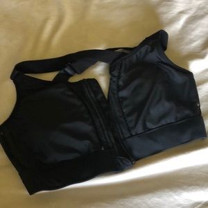 Worn once Front Zipper Fabletics sports bra